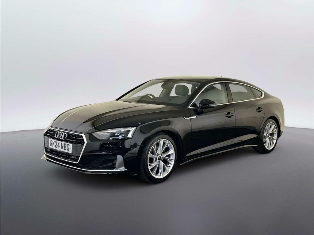 Audi A5 2.0 Tfsi 35 Sport Sportback S Tronic Eu RK24NBG Black #4