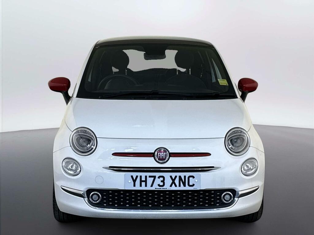 Fiat 500 1.0 Mhev Red Hatchback Euro 6 S YH73XNC White #3