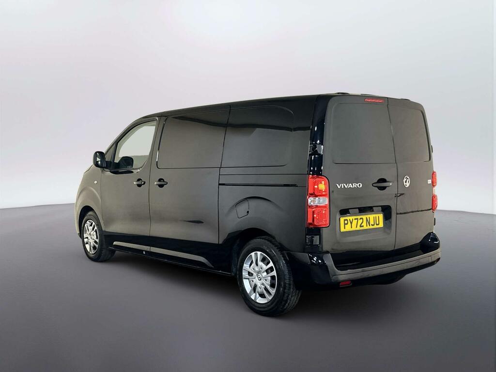 Vauxhall Vivaro 1.5 Turbo D 2700 Sportive Panel Van 6Dr Man PY72NJU Black #5