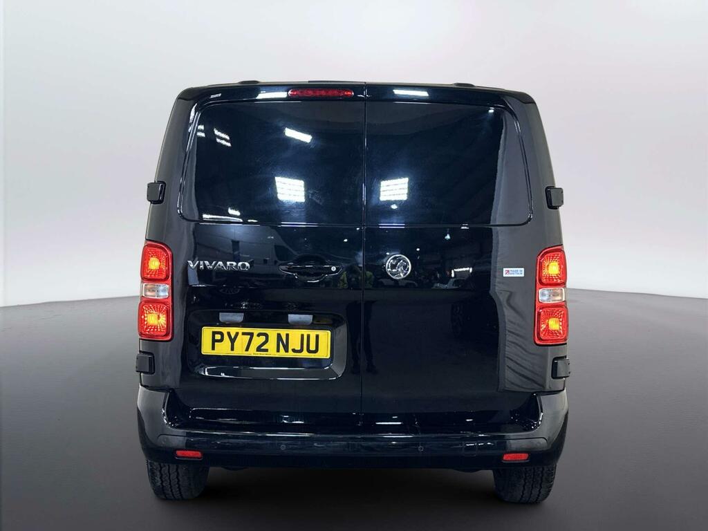 Vauxhall Vivaro 1.5 Turbo D 2700 Sportive Panel Van 6Dr Man PY72NJU Black #6