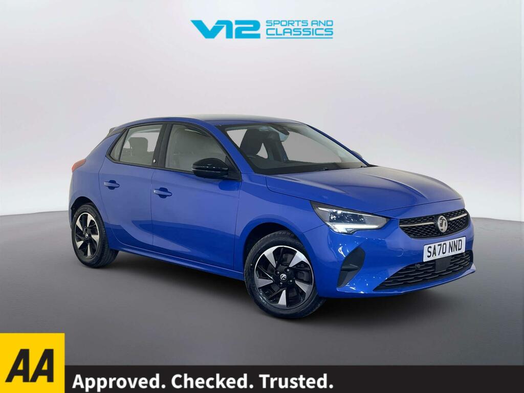 Vauxhall Corsa-e 50Kwh Se Nav Hatchback 7.4Kw Ch Blue