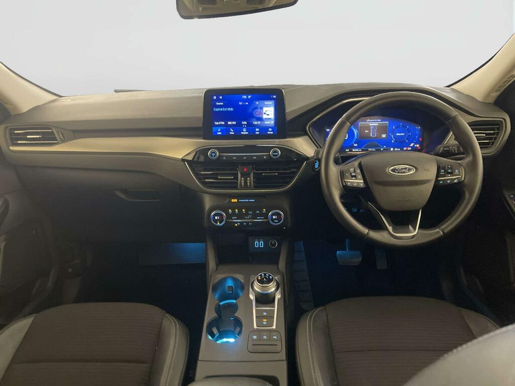 Ford Kuga 1.5 Ecoblue Titanium Edition Suv E XUI4945 Black #2