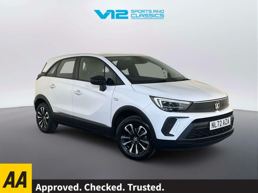 Vauxhall Crossland 1.2 Turbo Design Suv Euro 6 Ss White