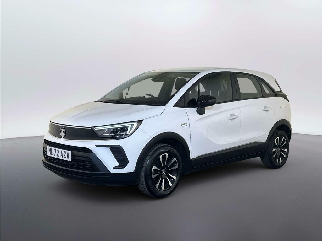 Vauxhall Crossland 1.2 Turbo Design Suv Euro 6 Ss NL72AZA White #4
