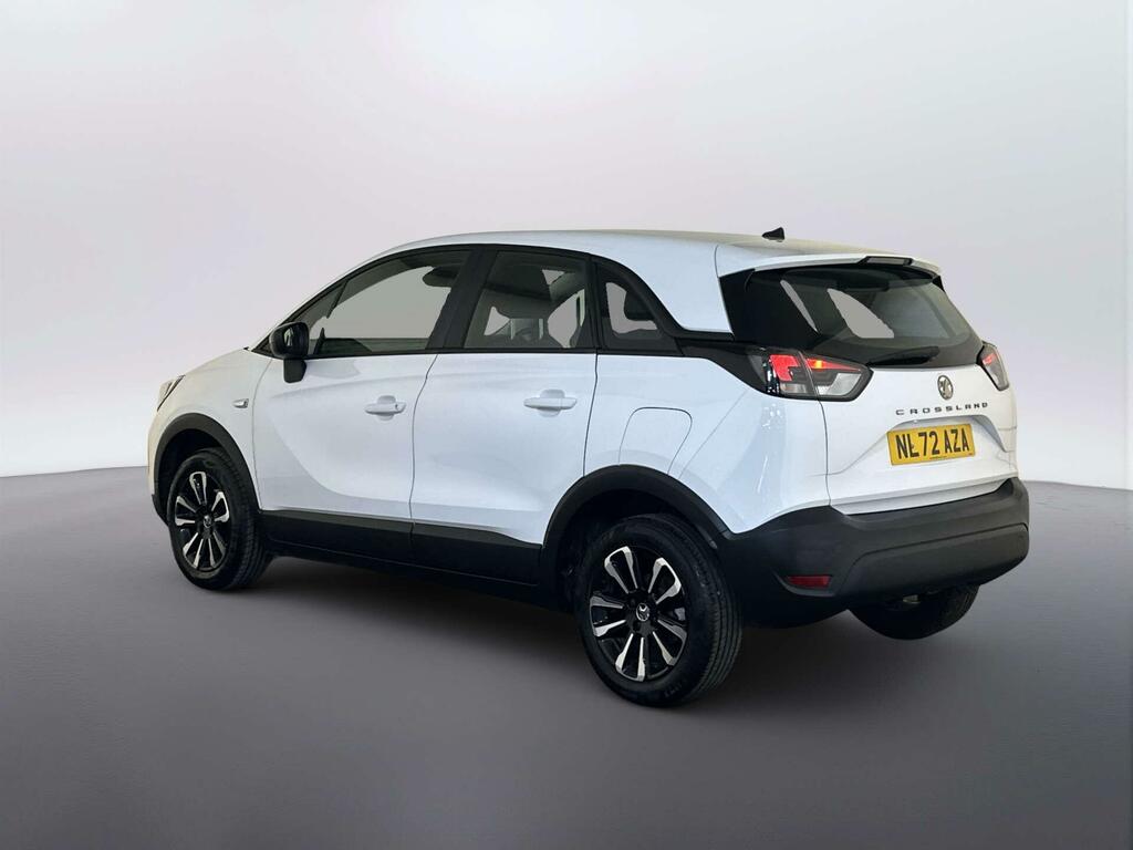 Vauxhall Crossland 1.2 Turbo Design Suv Euro 6 Ss NL72AZA White #6