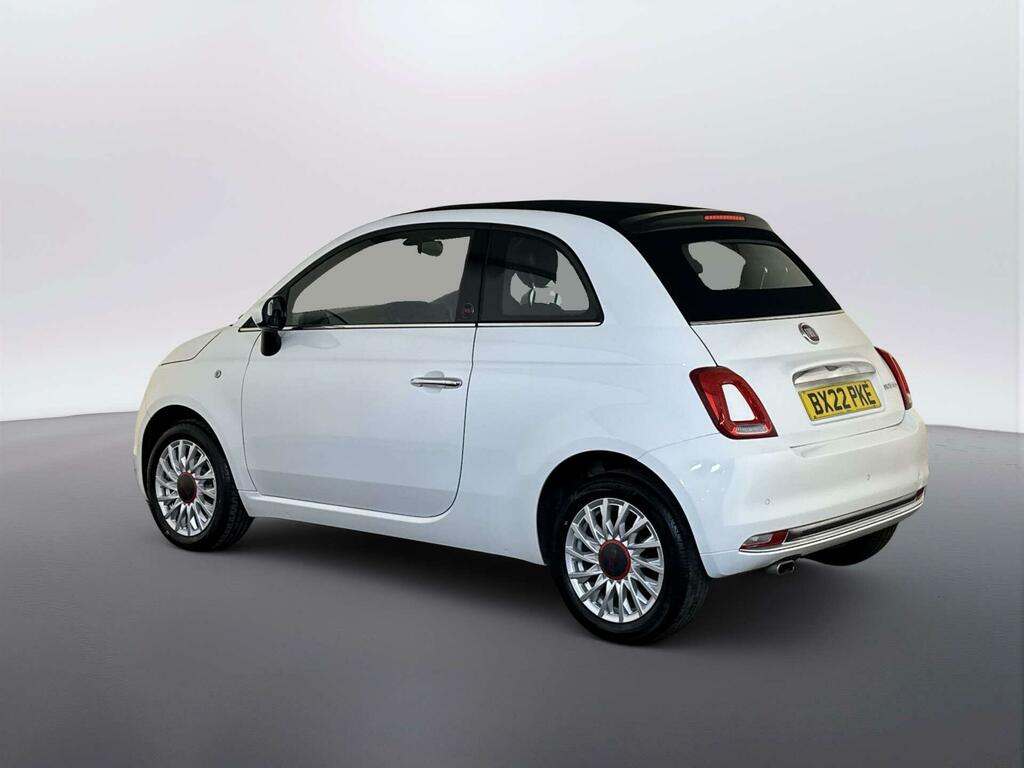 Fiat 500C 1.0 Mhev Red Convertible Euro 6 White #6