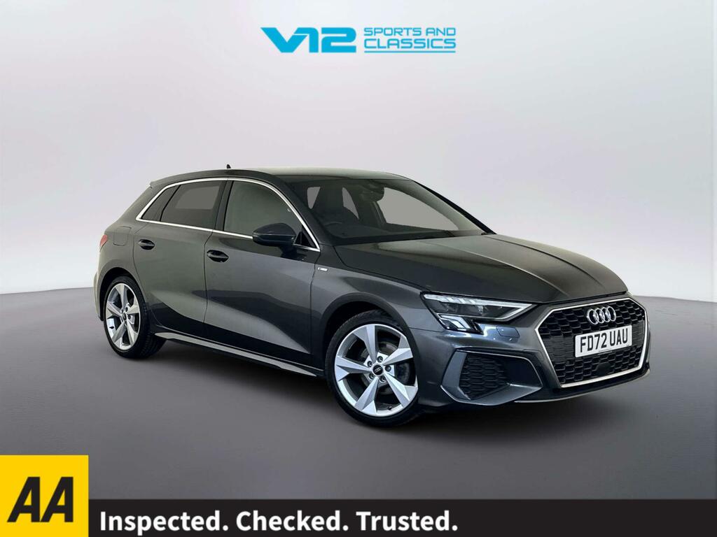 Audi A3 1.5 Tfsi 35 S Line Sportback Eur Grey