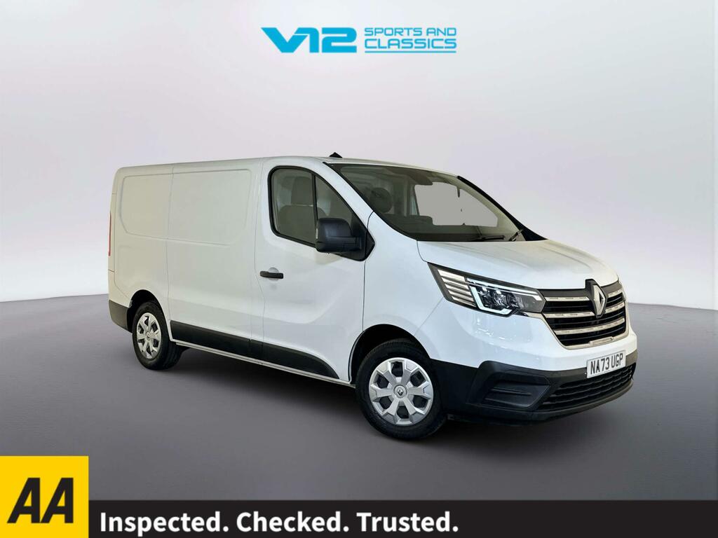 Renault Trafic 2.0 Dci Blue Sl30 Advance Panel Van Man White