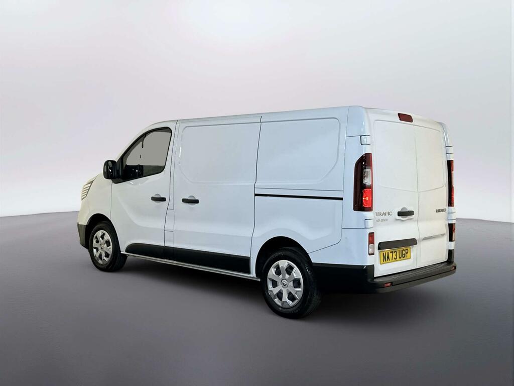 Renault Trafic 2.0 Dci Blue Sl30 Advance Panel Van Man NA73UGP White #6
