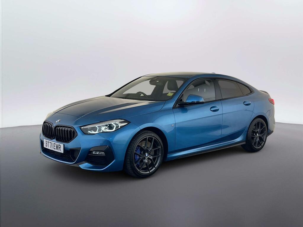 BMW 2 Series Gran Coupe 2.0 218D M Sport Saloon Euro 6 BT71EWR Blue #4