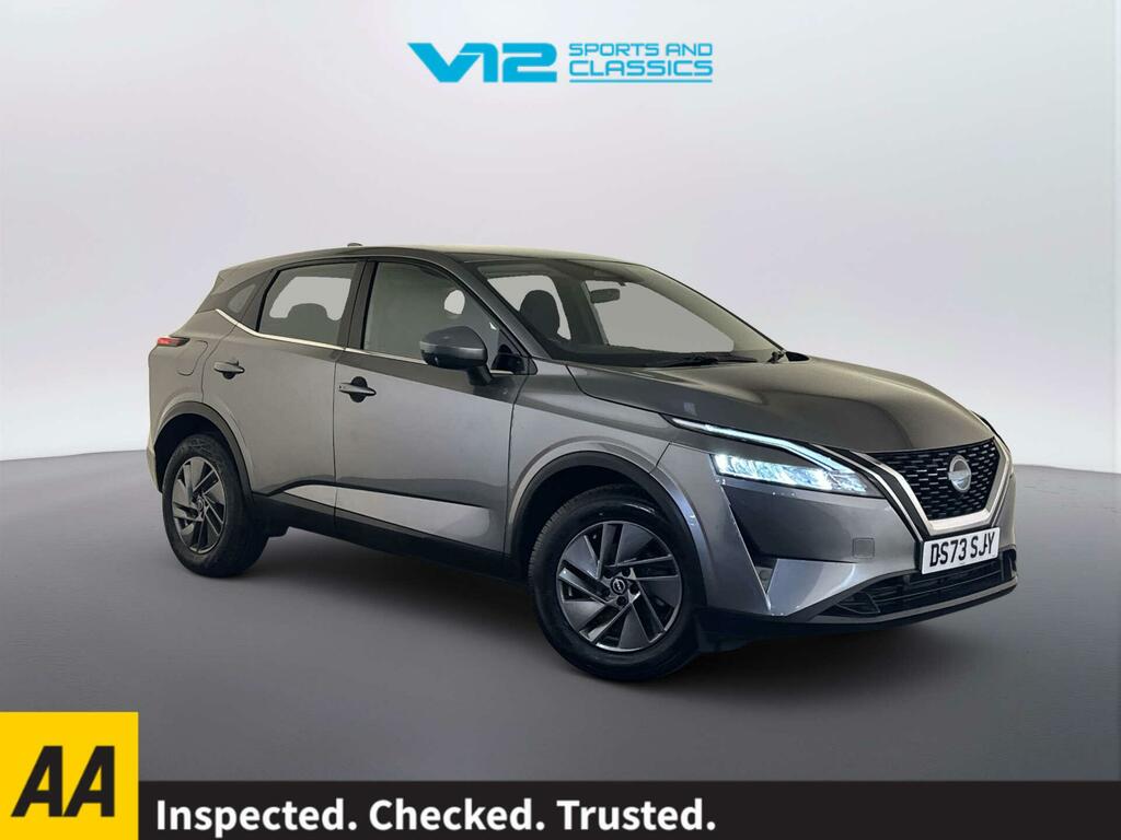 Nissan Qashqai 1.3 Dig-t Mhev Acenta Premium Suv Hybri Grey