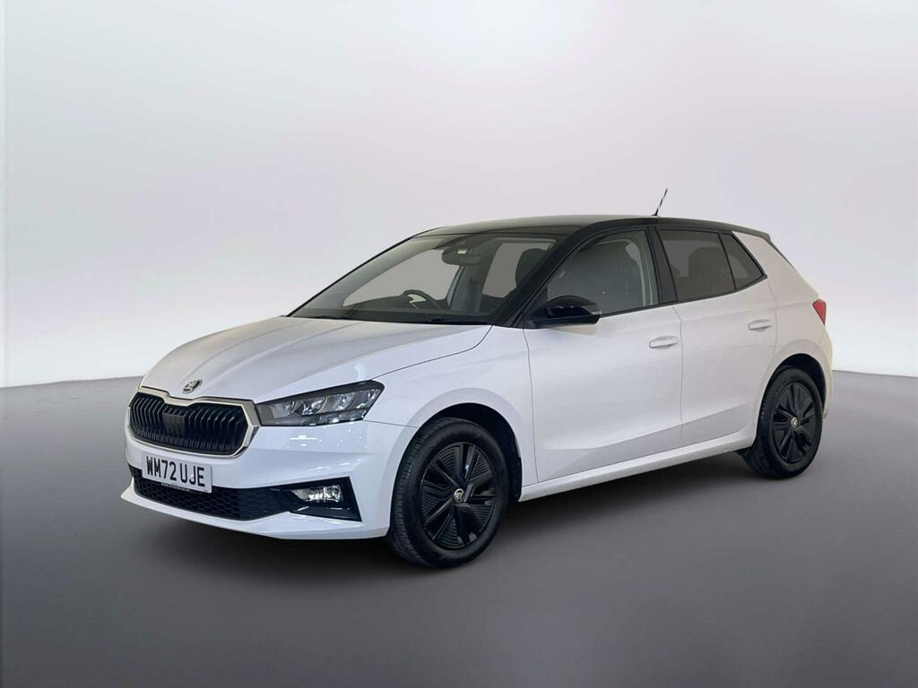 Skoda Fabia 1.0 Tsi Colour Edition Hatchback Dsg Eu WM72UJE White #4