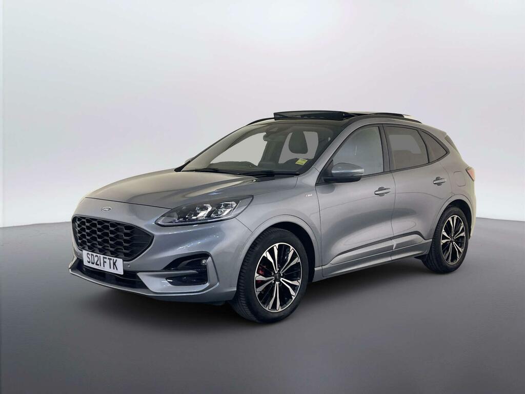 Ford Kuga 1.5 Ecoblue St-line X Edition Suv SD21FTK Silver #4