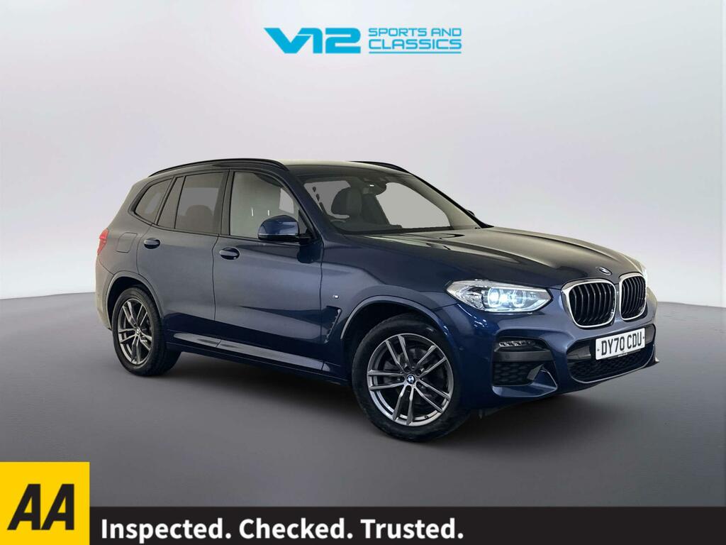 BMW X3 2.0 20D M Sport Suv Xdrive Euro 6 Blue