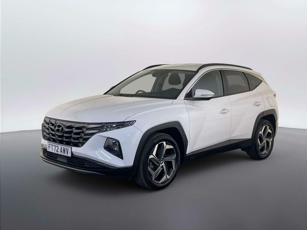 Hyundai Tucson 1.6 H T-gdi Premium Suv Hybrid Eur FT72AWV White #4