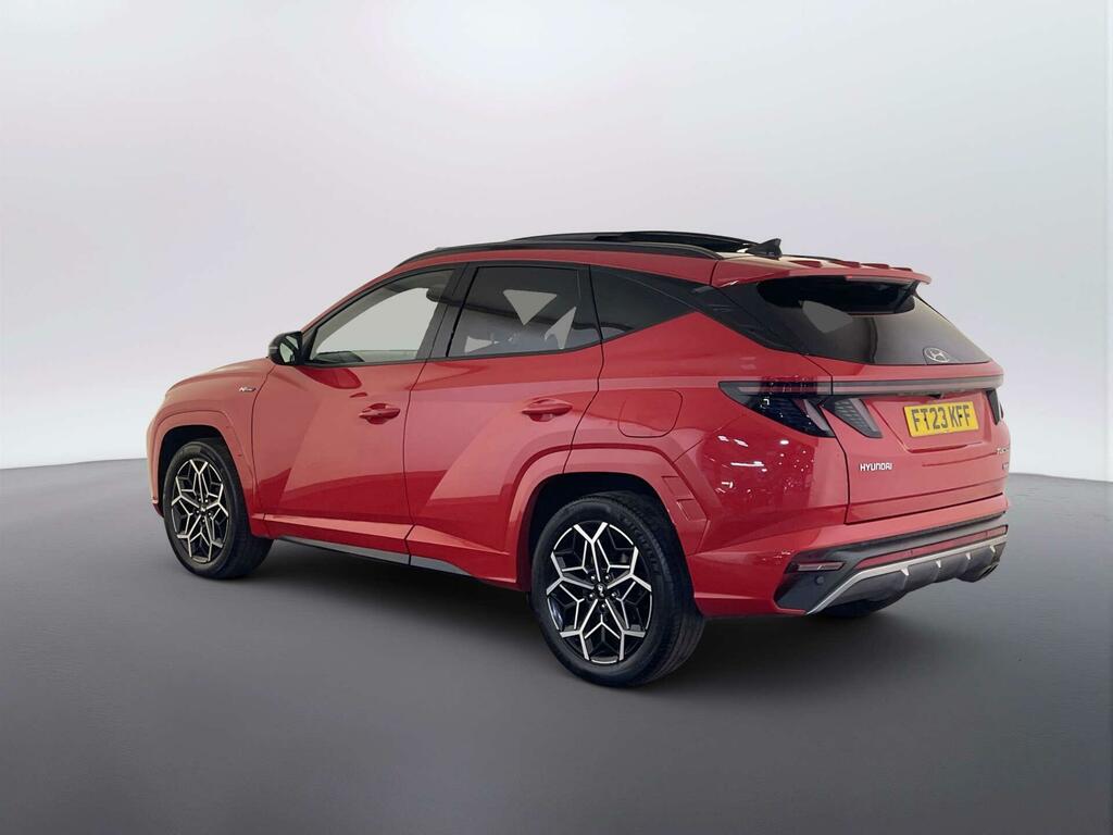 Hyundai Tucson 1.6 H T-gdi N Line S Suv Hybrid Eu FT23KFF Red #6