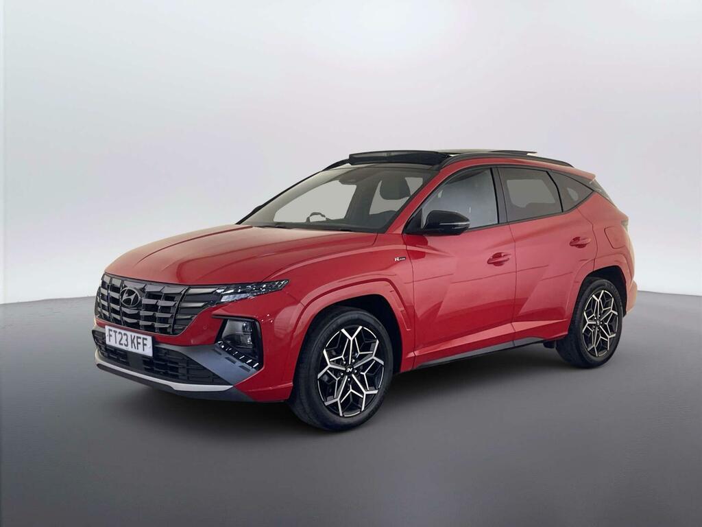 Hyundai Tucson 1.6 H T-gdi N Line S Suv Hybrid Eu FT23KFF Red #4