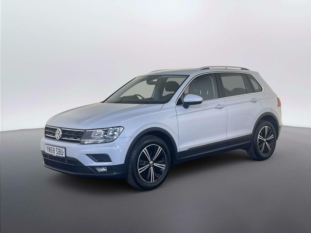 Volkswagen Tiguan 2.0 Tdi Se Navigation Suv Euro 6 YW68SBU Silver #4