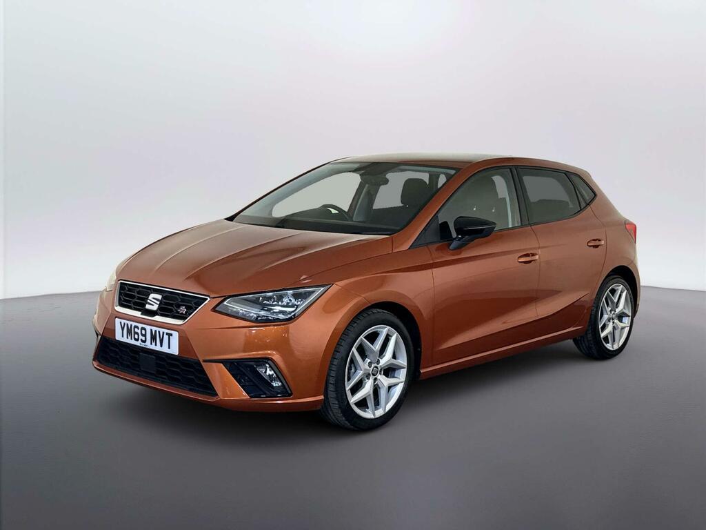 Seat Ibiza 1.0 Mpi Fr Hatchback Euro 6 Ss YM69MVT Orange #4