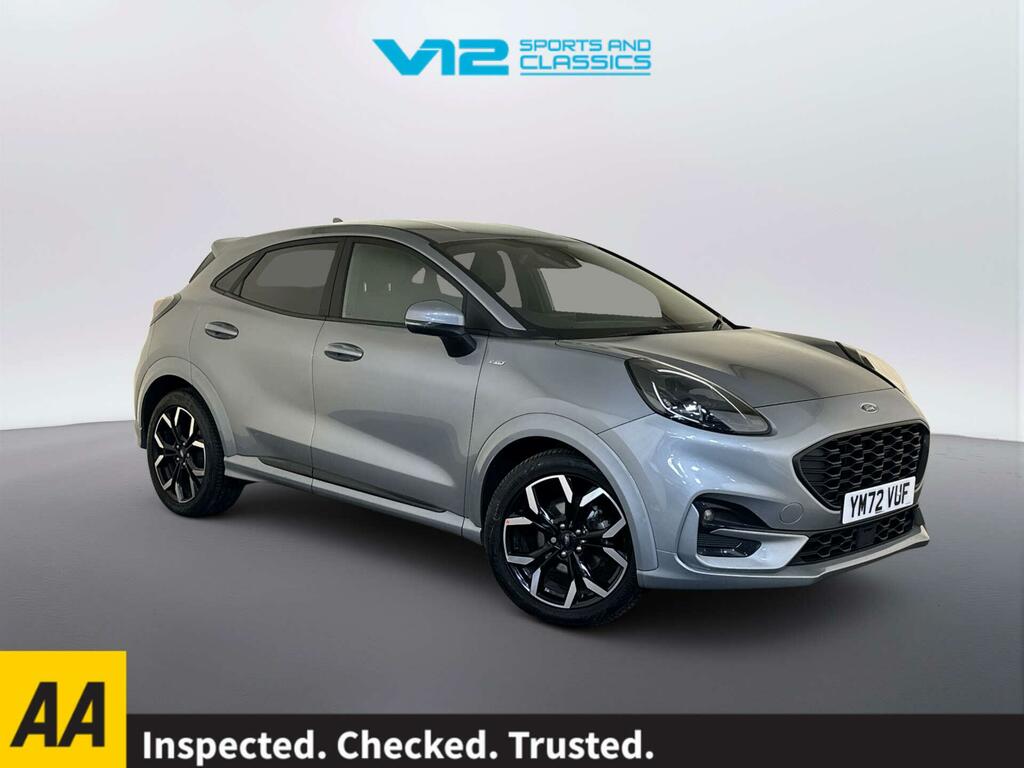 Ford Puma 1.0T Ecoboost Mhev St-line X Suv Hybrid Silver