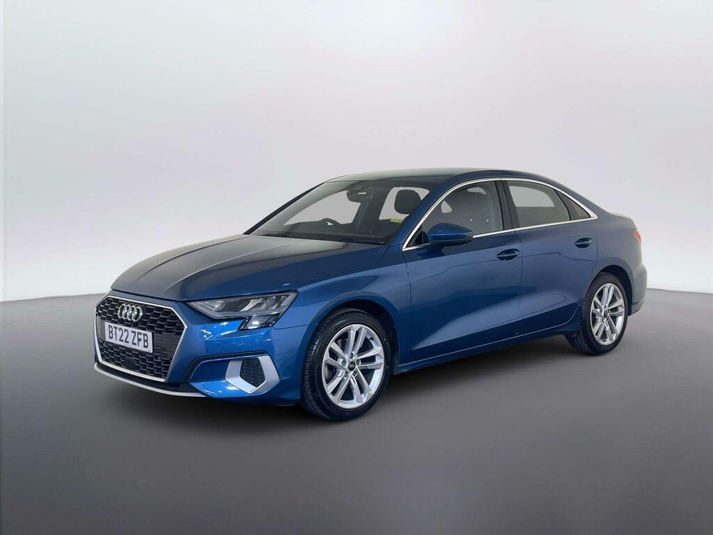 Audi A3 1.5 Tfsi 35 Sport Saloon S Tronic Euro BT22ZFB Blue #4