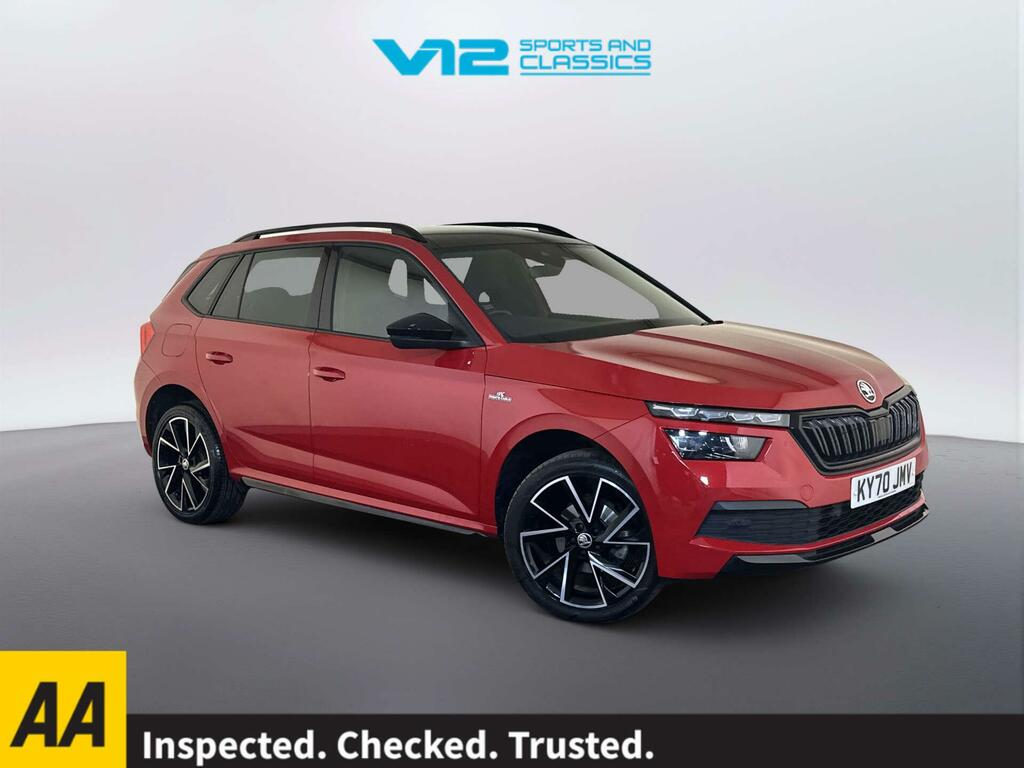 Skoda Kamiq 1.5 Tsi Act Monte Carlo Suv Euro Red