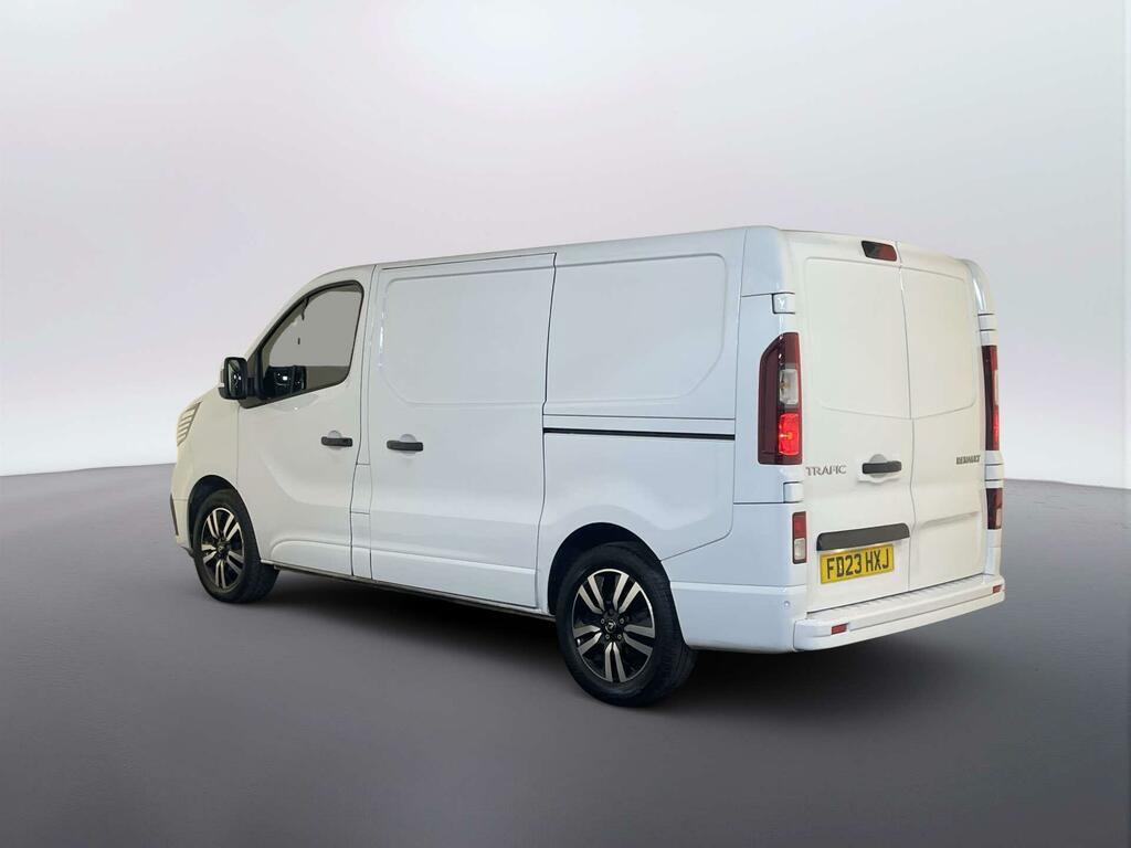 Renault Trafic 2.0 Dci Blue Sl30 Extra Sport Panel Van FD23HXJ White #6