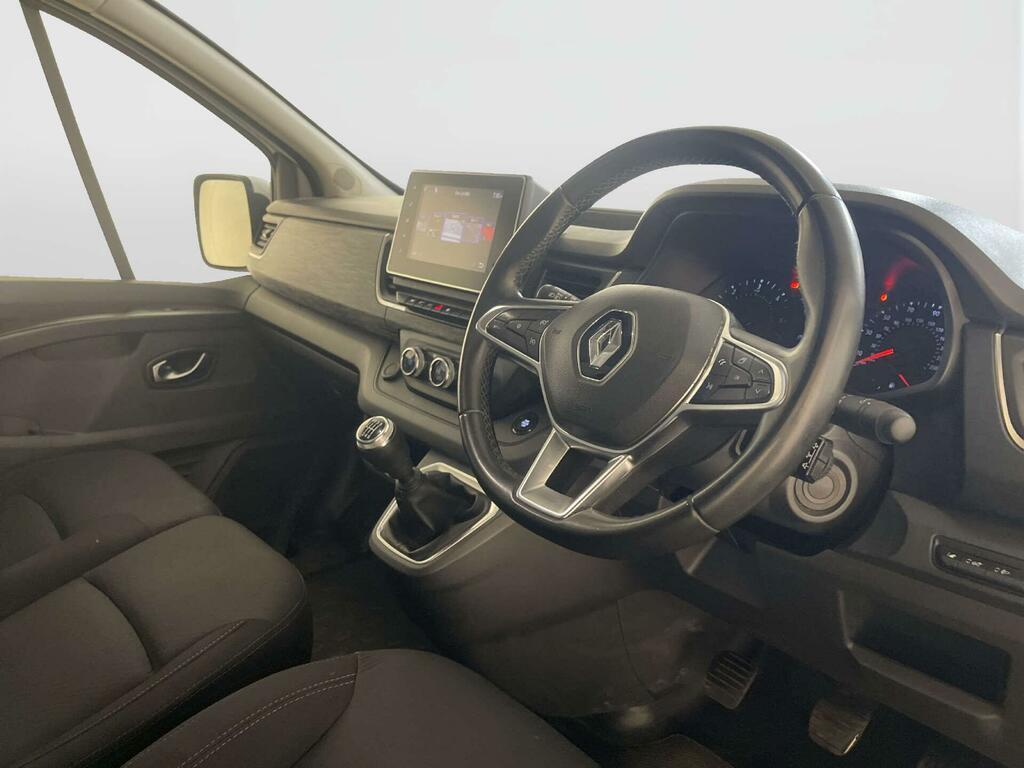 Renault Trafic 2.0 Dci Blue Sl30 Extra Sport Panel Van FD23HXJ White #2