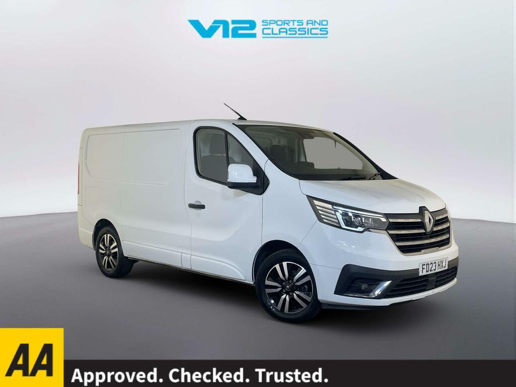 Renault Trafic 2.0 Dci Blue Sl30 Extra Sport Panel Van White
