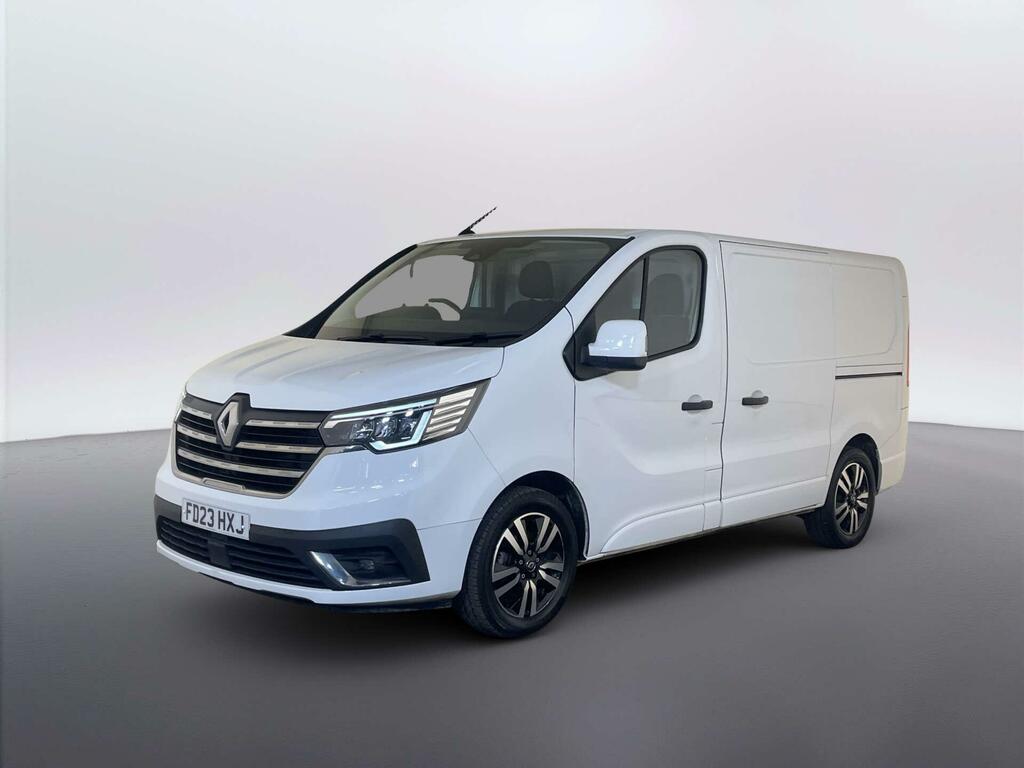 Renault Trafic 2.0 Dci Blue Sl30 Extra Sport Panel Van FD23HXJ White #4