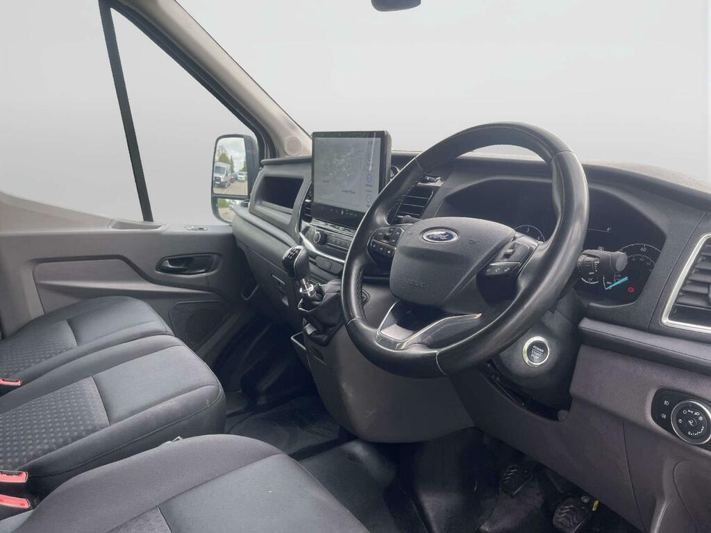Ford Transit Custom 2.0 350 Ecoblue Trend Panel Van BT73DZU Silver #2
