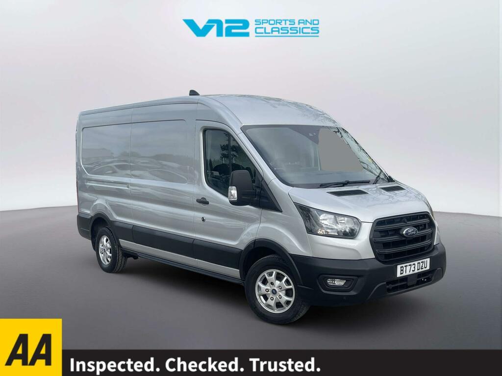 Ford Transit Custom 2.0 350 Ecoblue Trend Panel Van Silver