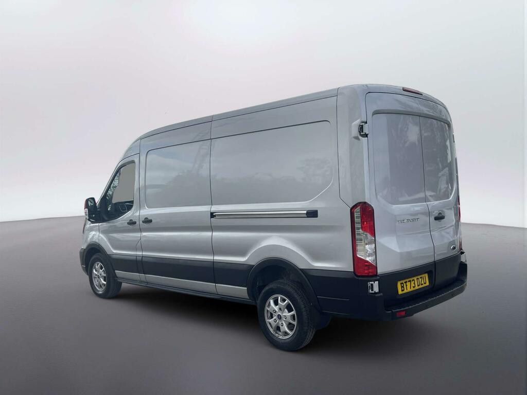 Ford Transit Custom 2.0 350 Ecoblue Trend Panel Van BT73DZU Silver #6