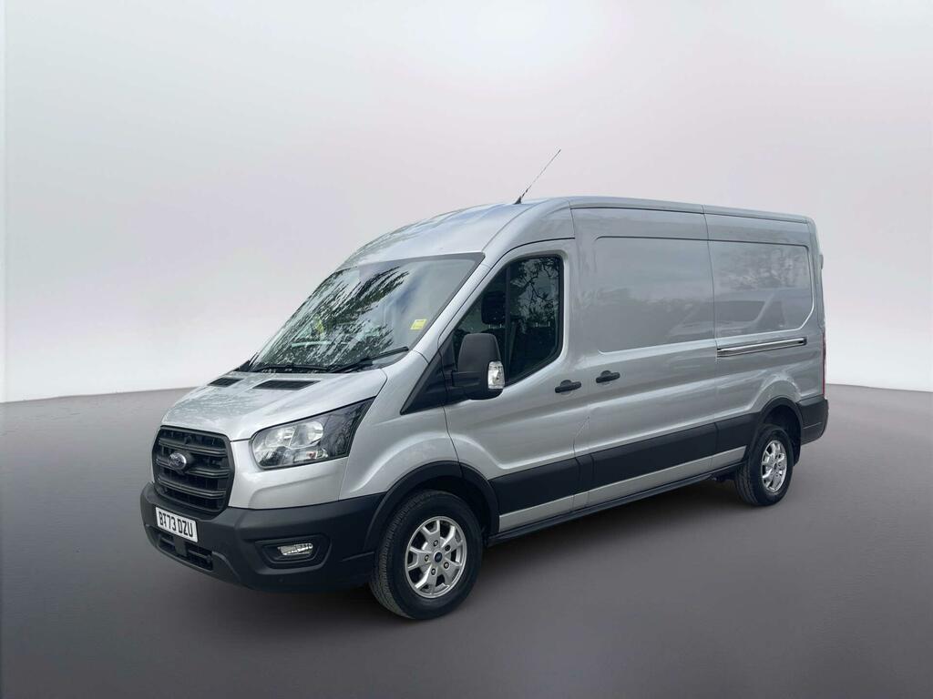 Ford Transit Custom 2.0 350 Ecoblue Trend Panel Van BT73DZU Silver #4