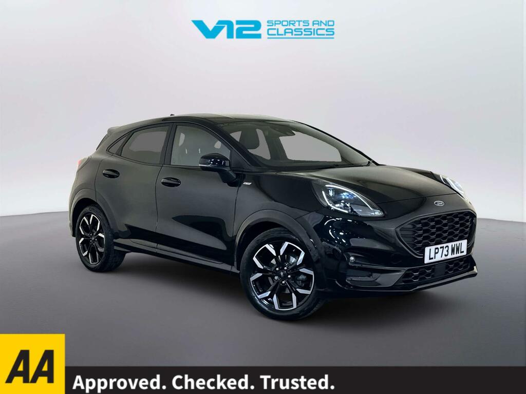 Ford Puma 1.0T Ecoboost Mhev St-line X Suv Hybrid Black
