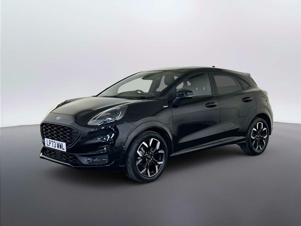Ford Puma 1.0T Ecoboost Mhev St-line X Suv Hybrid LP73WWL Black #4