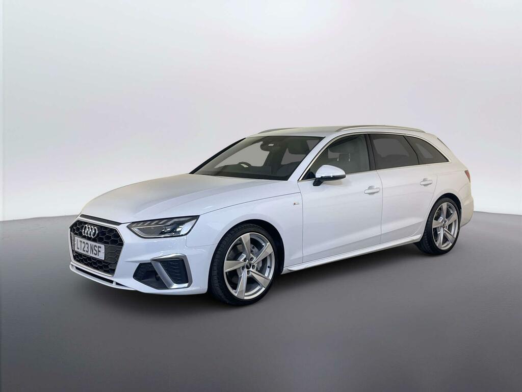 Audi A4 Avant 2.0 Tfsi 40 S Line Estate S Tronic Euro AB71LLA White #4