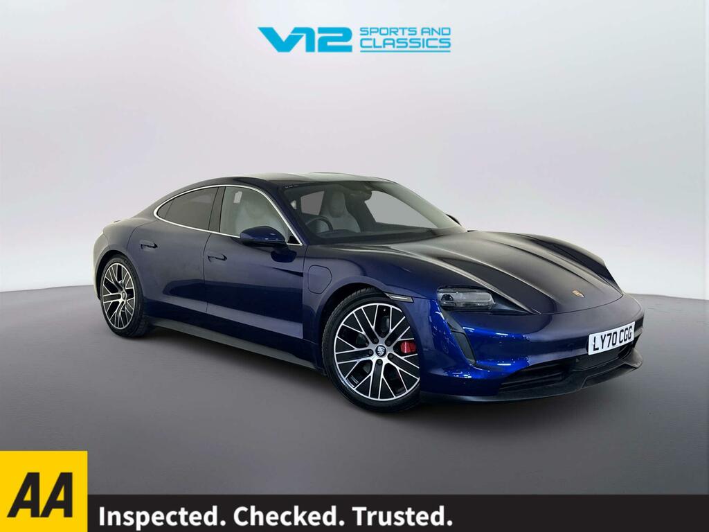 Porsche Taycan Performance Plus 93.4Kwh 4S Saloon Au Blue