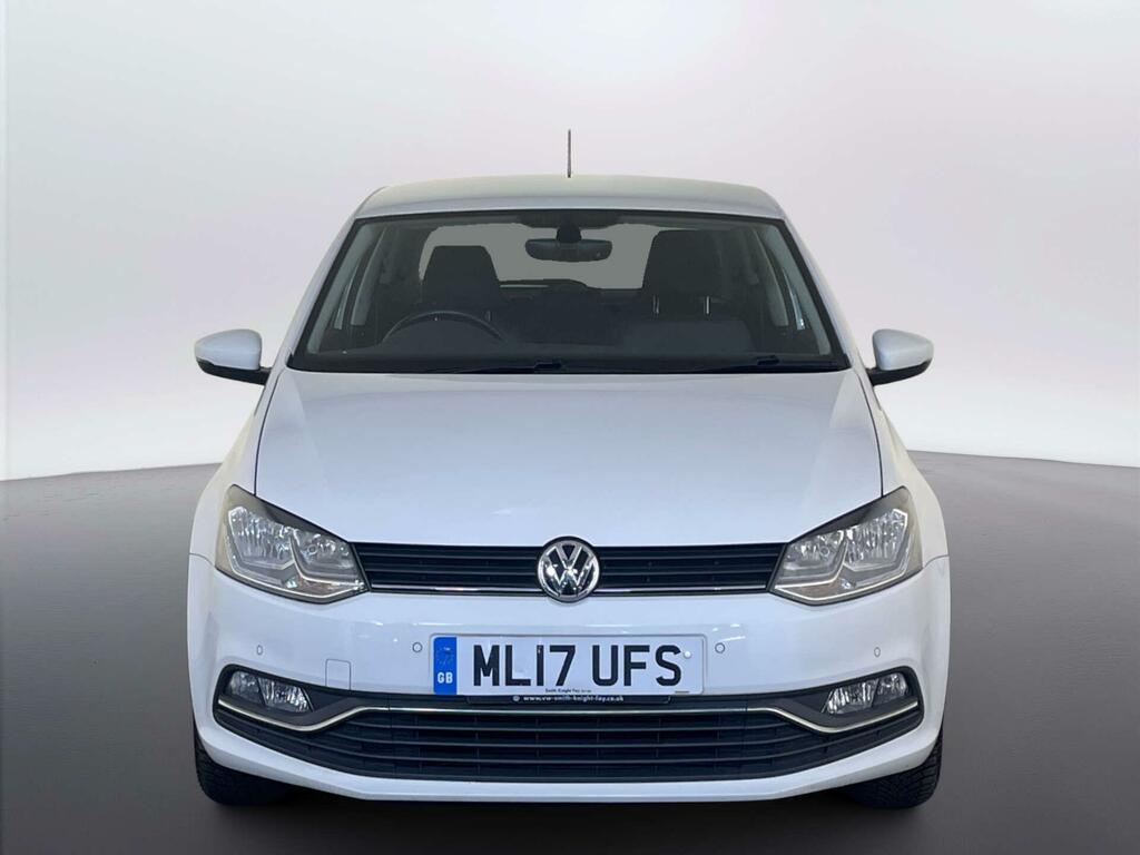 Volkswagen Polo 1.2 Tsi Bluemotion Tech Match Edition Hatchback ML17UFS White #3