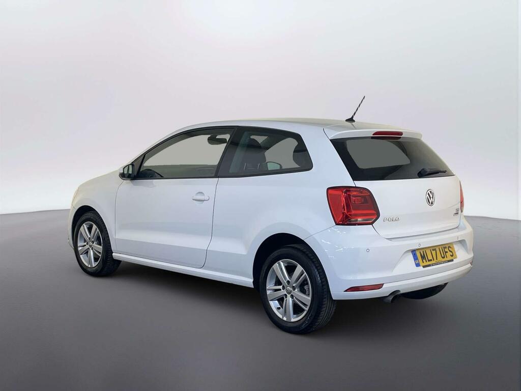Volkswagen Polo 1.2 Tsi Bluemotion Tech Match Edition Hatchback ML17UFS White #6