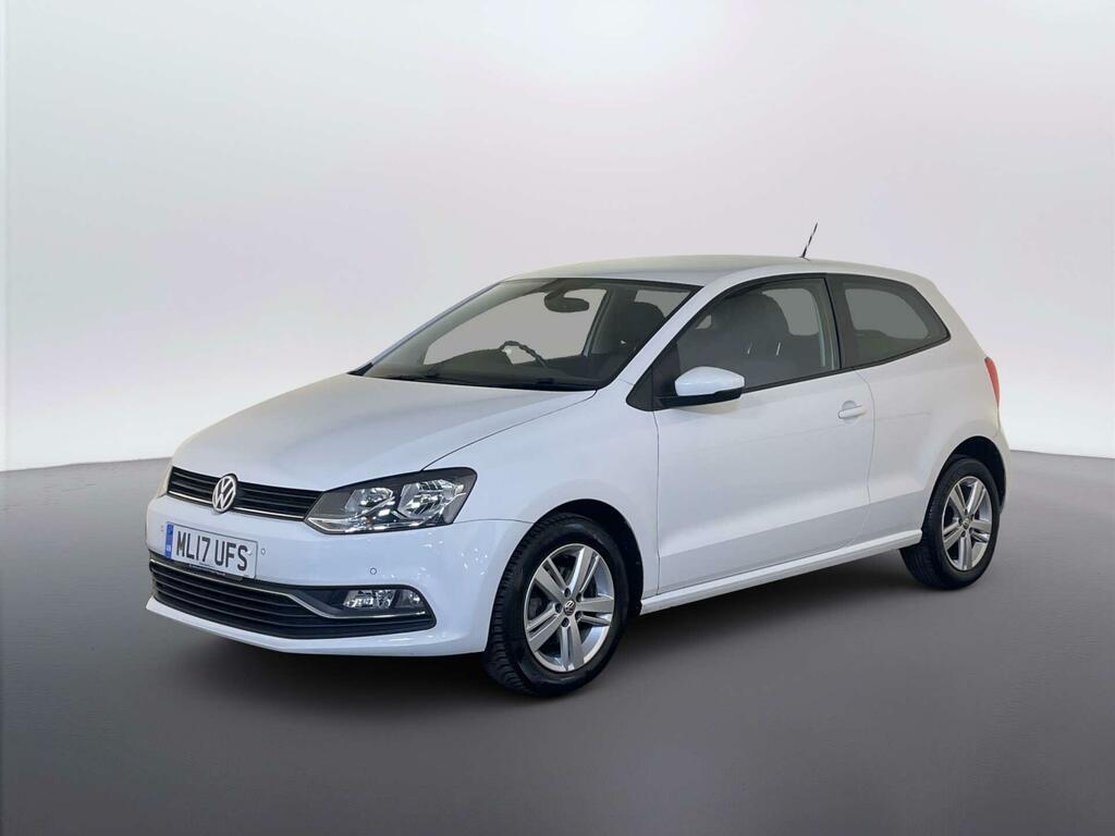 Volkswagen Polo 1.2 Tsi Bluemotion Tech Match Edition Hatchback ML17UFS White #4