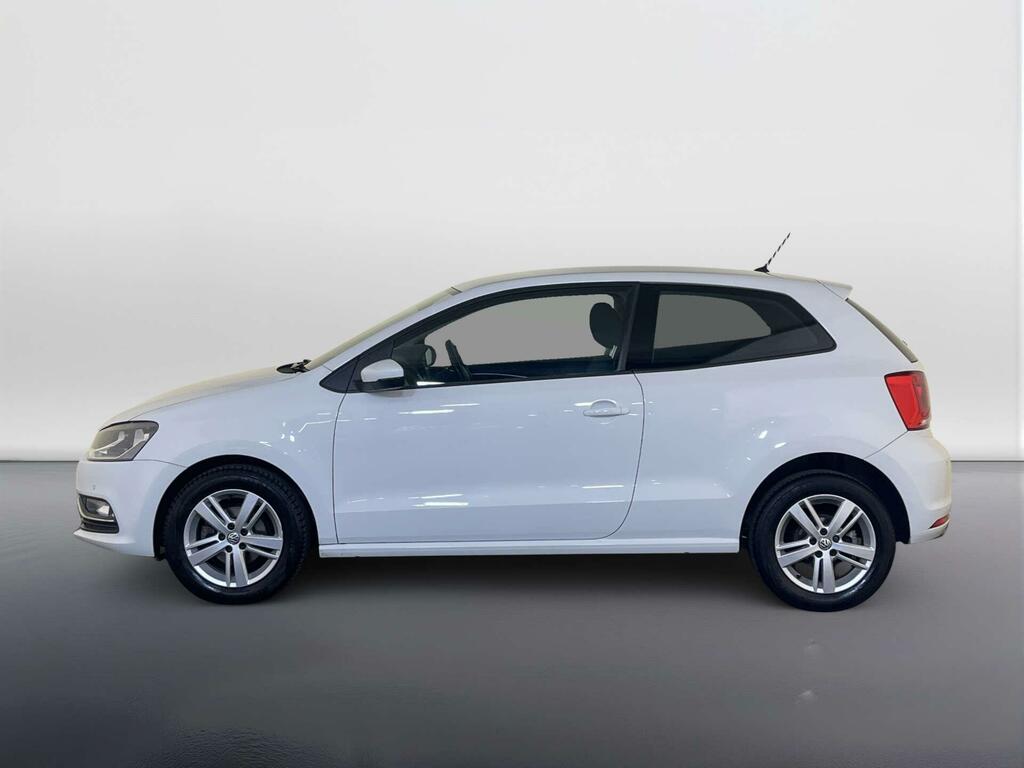 Volkswagen Polo 1.2 Tsi Bluemotion Tech Match Edition Hatchback ML17UFS White #5