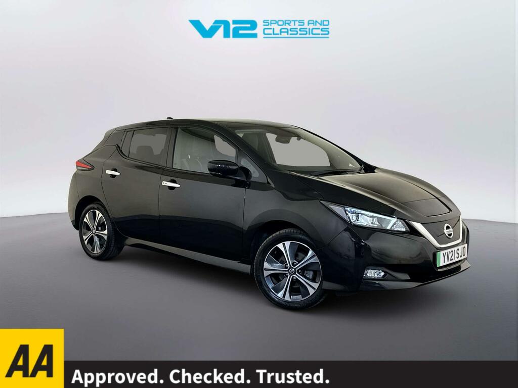 Nissan Leaf 62Kwh E Tekna Hatchback 217 Ps Black