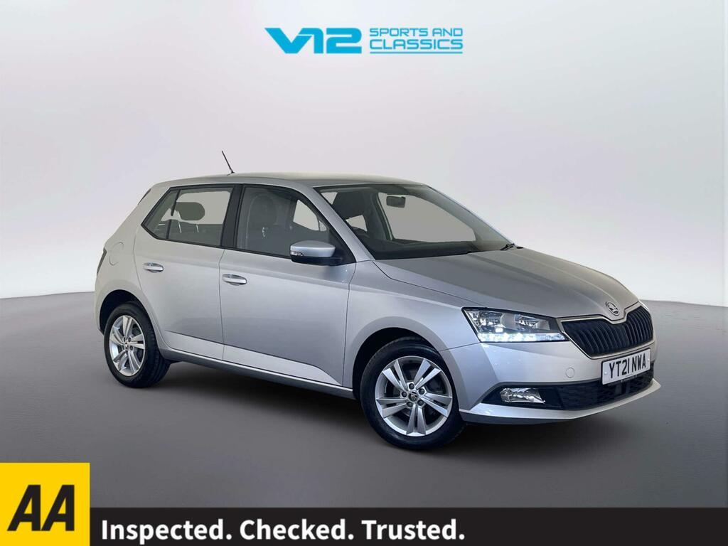 Skoda Fabia 1.0 Tsi Se Hatchback Euro 6 Ss Silver