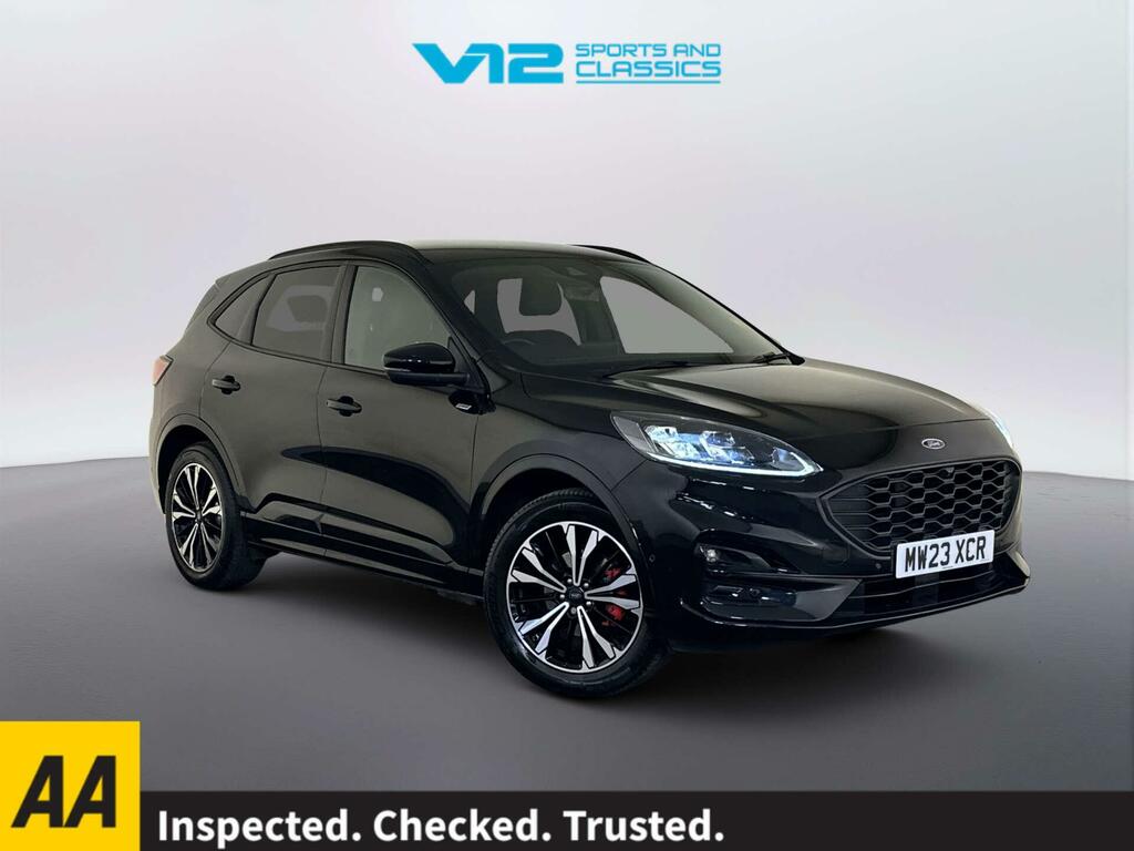 Ford Kuga 2.5 Ecoboost Duratec 14.4Kwh St-line Suv Petro Black