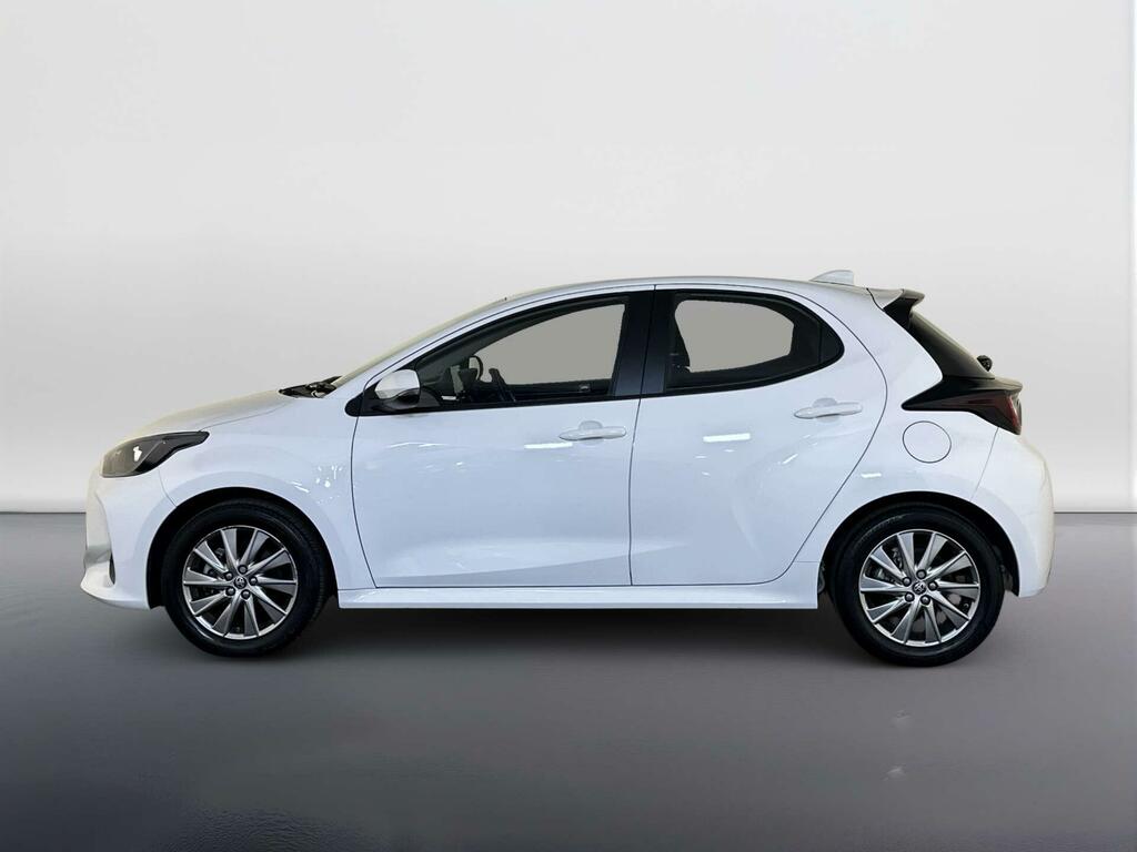 Toyota Yaris 1.5 Vvt-h Icon Hatchback Hybrid E-cvt E YG73SAE White #5