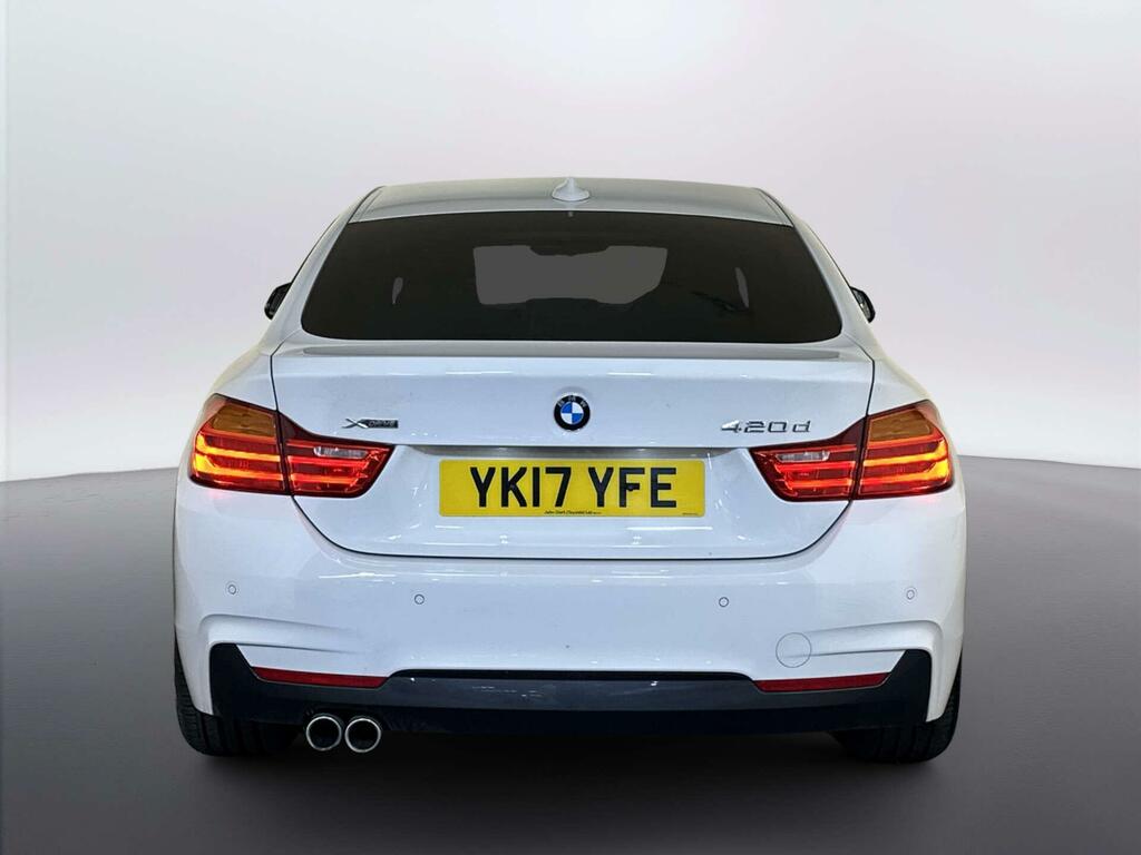 BMW 4 Series Gran Coupe 2.0 420D M Sport Hatchback Xdrive White #6