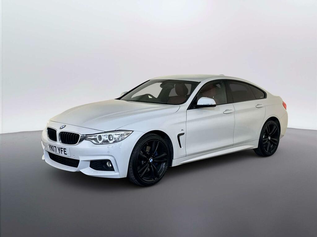 BMW 4 Series Gran Coupe 2.0 420D M Sport Hatchback Xdrive White #3
