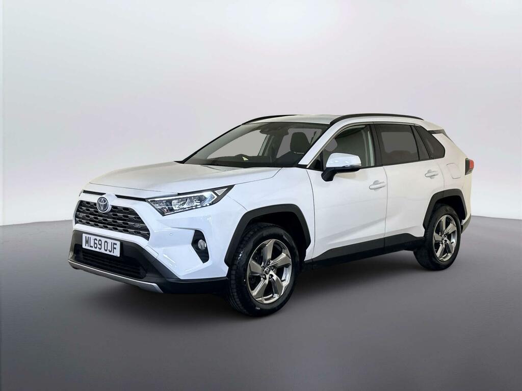 Toyota Rav 4 2.5 Vvt-h Design Suv Hybrid Cvt Euro 6 ML69OJF White #4