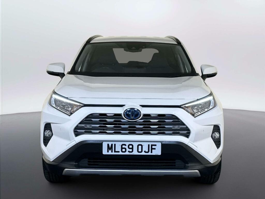 Toyota Rav 4 2.5 Vvt-h Design Suv Hybrid Cvt Euro 6 ML69OJF White #3